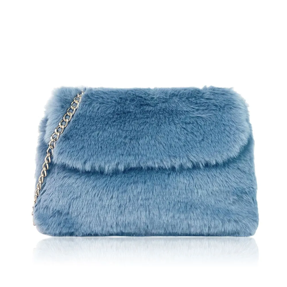 The Faux Fur Shoulder Bag