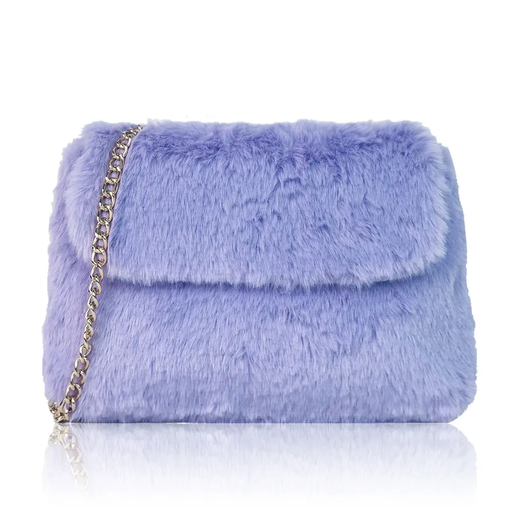 The Faux Fur Shoulder Bag